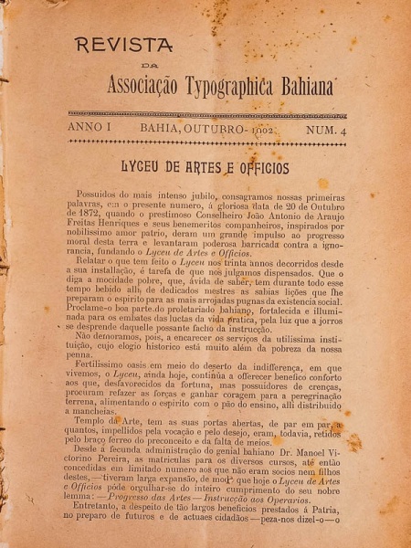 Arte . Revista Anthese, Orgam do Gabinete de Leitura Xavier da foto 3
