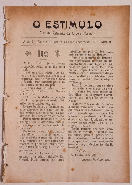 Arte . Revista Anthese, Orgam do Gabinete de Leitura Xavier da foto 4