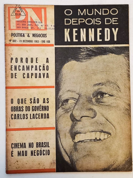 Arte . PN, Política & Negócios - 1963 - N. 603 - 1a. ed. - Bro foto 1