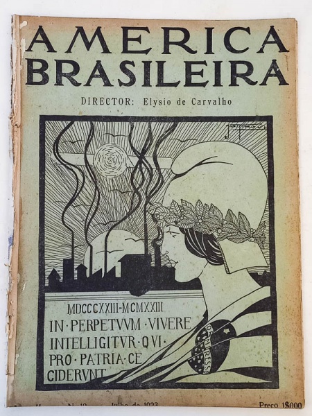 Arte . Il Pasquino Coloniale - São Paulo 1922 - Anno XIV, N. 7 foto 2