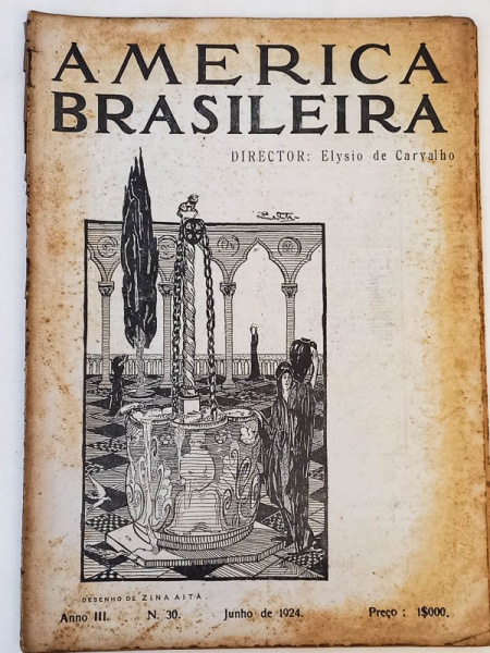 Arte . Elysio de Carvalho - America Brasileira - Rio de Janeir foto 1