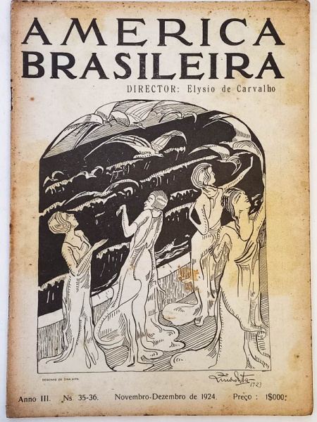 Arte . Elysio de Carvalho - America Brasileira - Rio de Janeir foto 2