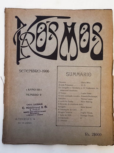 Arte . Revista Farmaco-Odontologica - São Paulo 1934-1935 - An foto 2