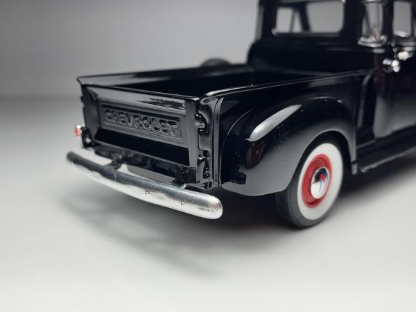 1953 Chevrolet Pickup Preto - Welly Escala 1/24, miniat