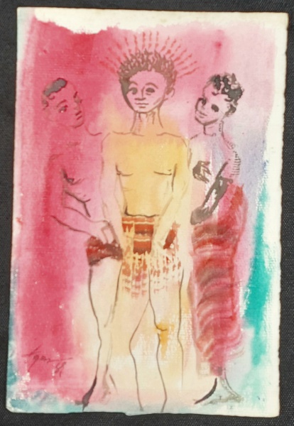 Arte . Adelson do Prado - Óleo sobre tela, assinado no canto s foto 1