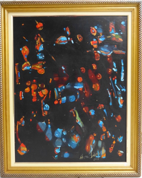 Arte . Adelson do Prado - Óleo sobre tela, assinado no canto s foto 6