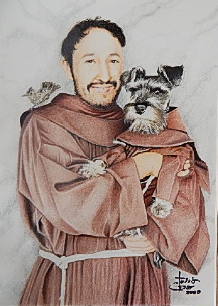 Arte . INOS CORRADIN - Espetacular Obra Óleo sobre tela, repre foto 1