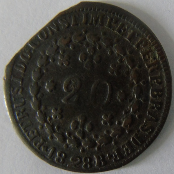 Joias . Moeda de Bronze-Aluminio , Brasil 500 Reis 1932 - foto 5