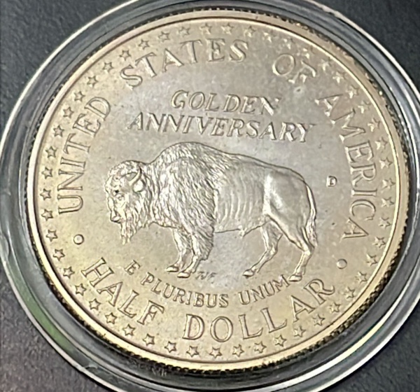 MOEDA DOS EUA - 1/2 DOLLAR 1991 - COBRE + REVESTIMENTO DE NIQUEL (ACABAMENTO PROOF) - FLOR DE CUNHO (SERA ENVIADA NA CAPSULA) - DIAMETRO (+/-): 30,61mm.