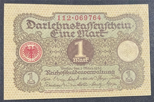 LOTE COM 01 NOTGELD - VIDE FOTOS. Notgeld foi uma peculiar saída encontrada para a falta de dinheiro corrente que existiu principalmente nos países germânicos na Europa central (Alemanha e Áustria), d