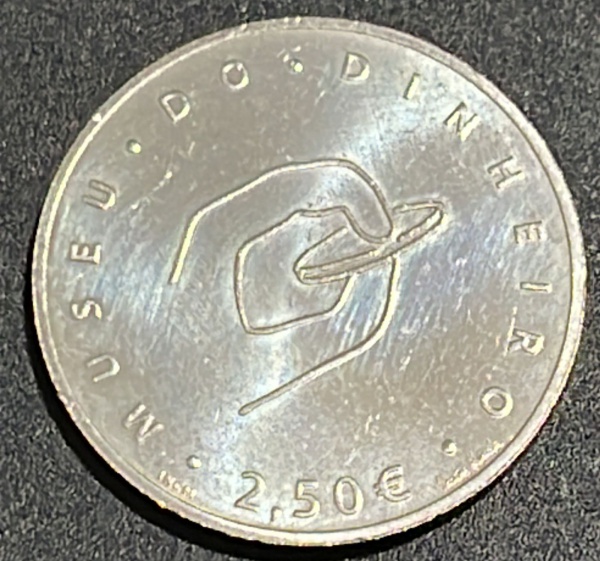 MOEDA DE PORTUGAL - 2,5 EUROS 2016 - CUPRONIQUEL - DIAMETRO (+/-): 28mm.