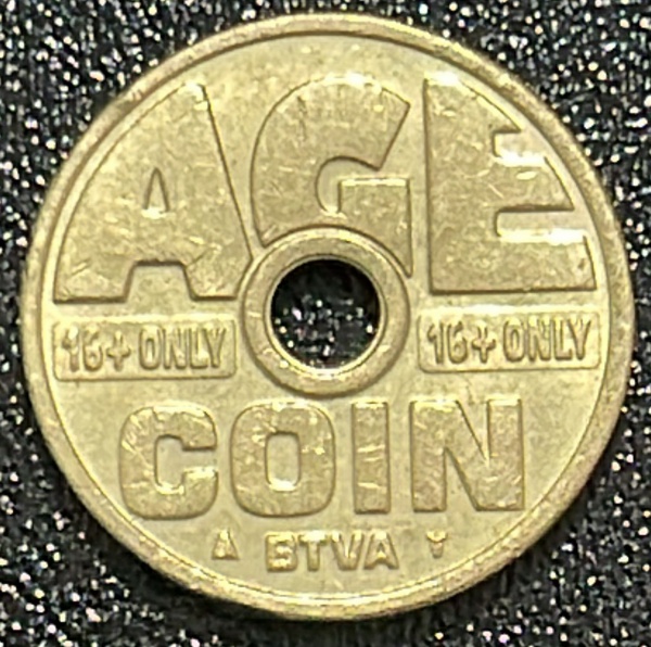 TOKEN / FICHA - METAL - DIAMETRO (+/-): 20,4mm.
