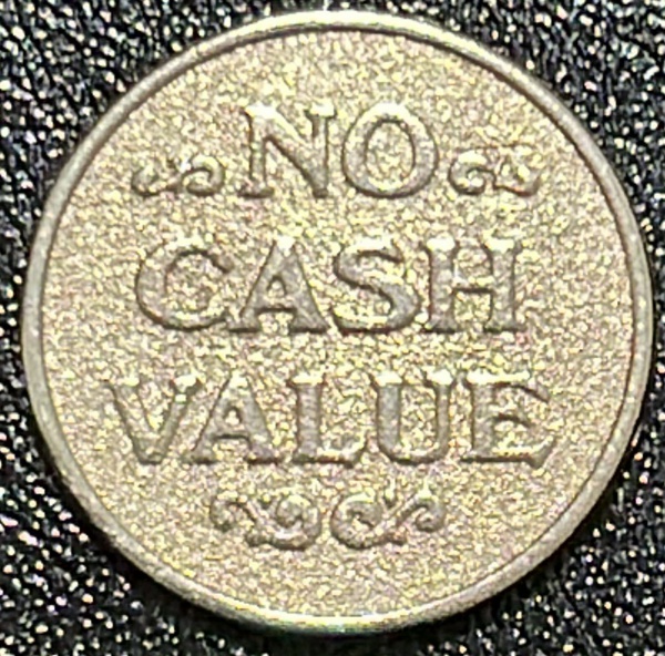 MEDALHA / TOKEN / FICHA - DIAMENTRO (+/-): 23mm. CONFORME FOTOS.