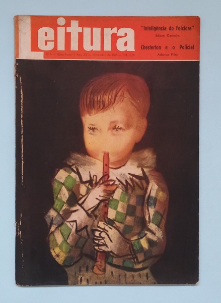 Revista LEITURA  - Diretor: Barboza Melo.   Rio de Janeiro  Nº5 -Nova fase  Ano XV, Nov 1957. Brochura. 82 pp.  Textos de Graciliano Ramos, Astrojildo Pereira, Edison Carneiro e outros.