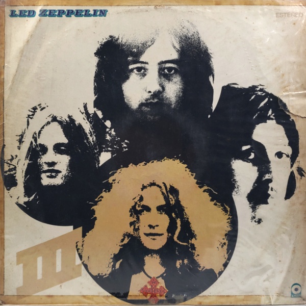 Joias . Disco de vinil : Led Zeppelin III. Produto original. Gravadora ATCO. Ano 1970. ...