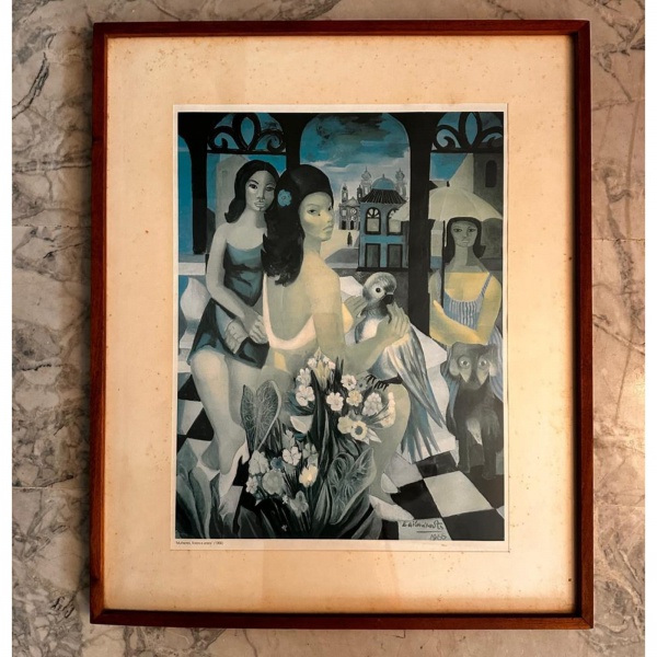 Arte . DURVAL PEREIRA - Importante obra de autoria do renomado foto 3
