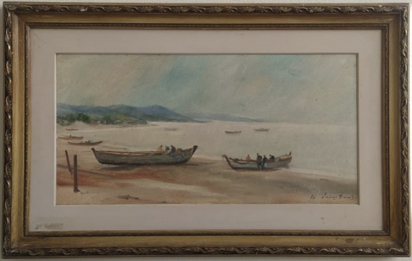 Arte . NOEMIA MOURÃO, ÓLEO SOBRE TELA, MEDINDO 40CM X 40CM foto 1