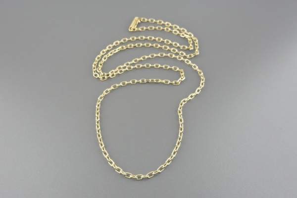 Joias . Corrente em Ouro Amarelo 18k - Tamanho 80cm - Peso: 29,6 gramas - Ref.:12472