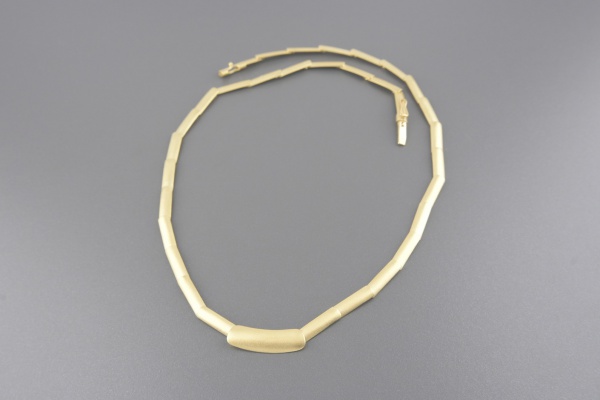 Joias . ANTONIO BERNARDO Gargantilha em Ouro Amarelo 18k - Tamanho 42 cm - Peso: 16,6 ...