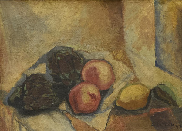 BONADEI, ALDO "Composição" óleo sobre tela, medindo 32 x 44 cm, assinado canto inferior dire