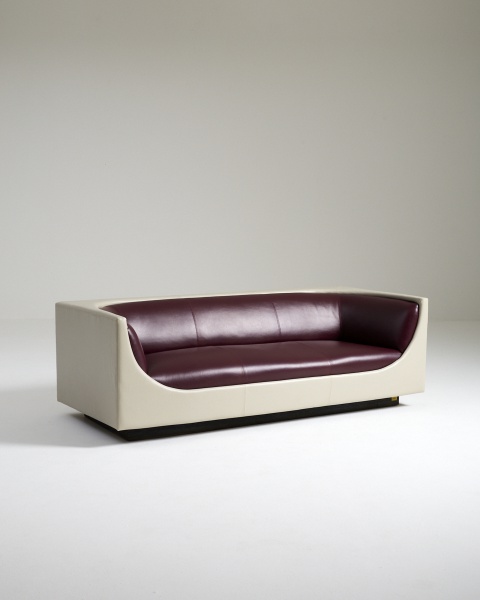 Joias . Jorge Zalszupin (L'Atelier) - Sofá Cubo. Ferro, madeira aglomerada e ...