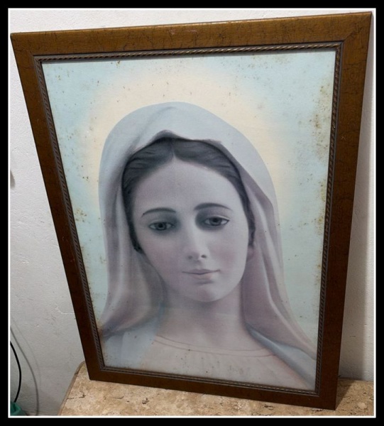 Joias . ARTE SACRA -  Antiga Porta Bíblia em bronze, século 19, foto 2