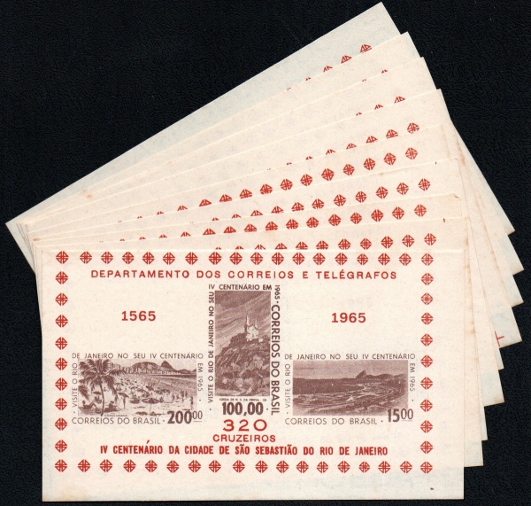 Joias . Inteiro Postal Rowland Hill - Envelope - 40 Réis amarel foto 3