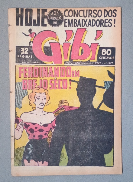 Joias . GIBI  Rio de Janeiro, 26/09/1947. Nº 1320.  32 pp. 27 x foto 2