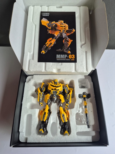 Joias . Transformers Bumblebee Masterpiece Mmp03 NOVO