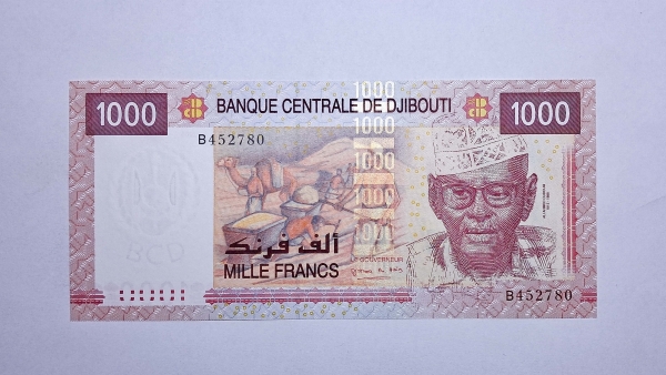 Cédula de Djibouiti - 1000 Francs - 2005 - P42a - FE