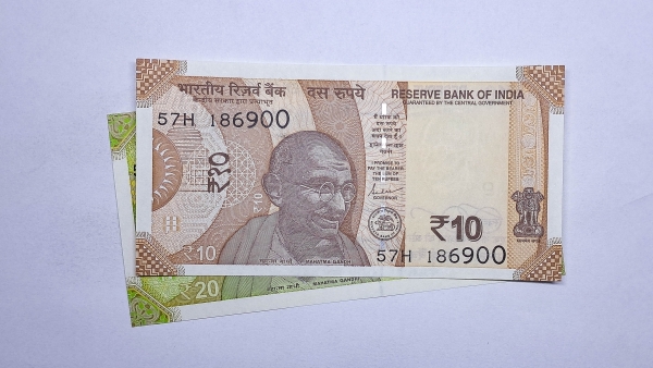 Cédula da India - 10 Rupees - 2023 - 2024 - 2 Cédulas - P109 - P110 - FE