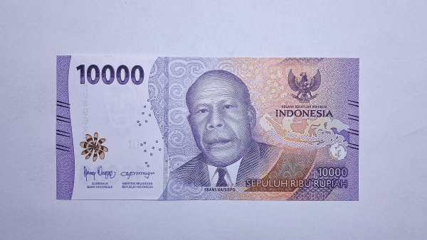 Cédula da Indonesia - 10000 Rupiah - 2023 - P165 - FE