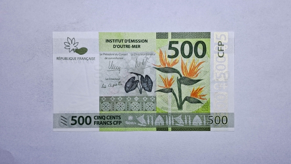 Cédula da Polinesia Francesa - 500 Francs - 2014 - P5 - FE