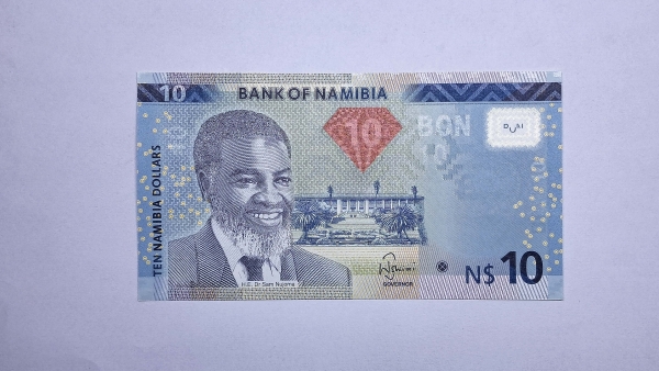 Cédula da Namibia - 10 Dolares - 2012 - P11a - FE