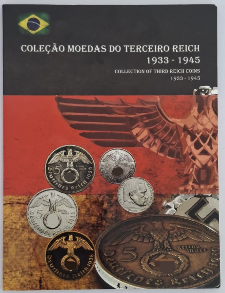 Joias . ALBUM COMPLETO DA COLEÇÃO DE MOEDAS DO TERCEIRO REICH - ALEMANHA - COM 16 ...