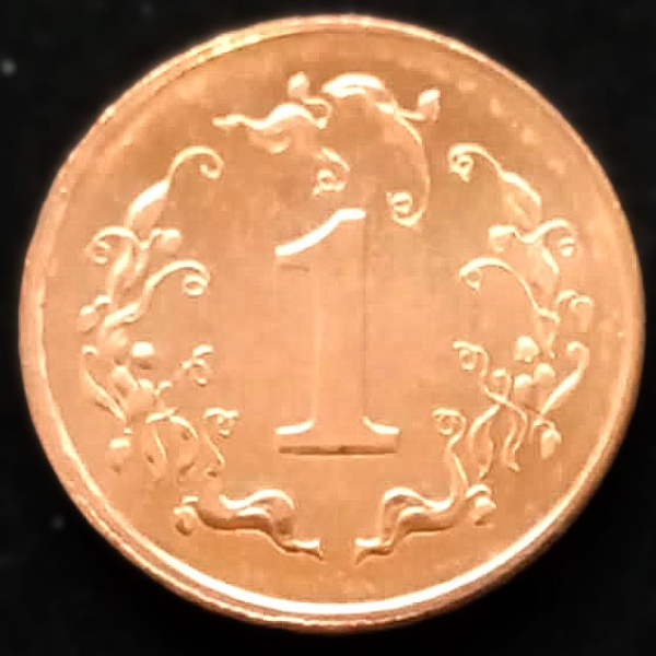 Moeda estrangeira. 1/12 Schilling 1966. Jersey (Dependência da Coroa Britânica). Bronze. MBC.