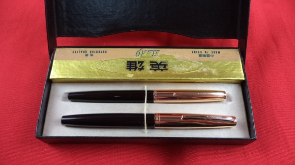 Canetas . Conjunto vintage de escrita Faber-Castell composto por foto 1