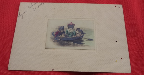 Arte . Cartão postal antigo que retrata a atriz do cinema mudo foto 3