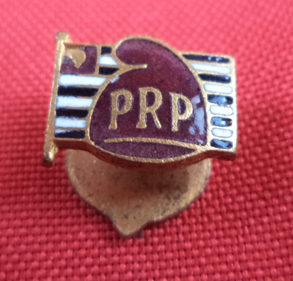 Arte . Raro pin (ou alfinete de lapela) de propaganda política foto 7