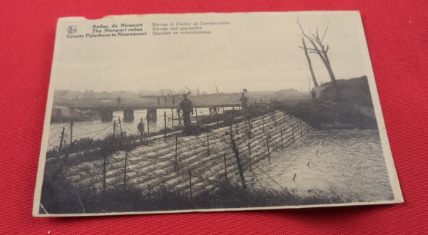 Arte . Cartão postal oficial antigo da Alemanha (Postkarte), i foto 2