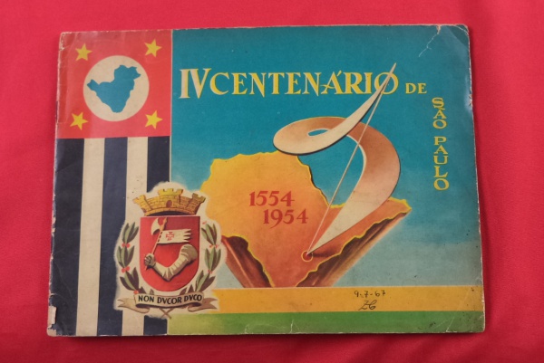 Arte . Certificado histórico de ações (cautela) da antiga Comp foto 3