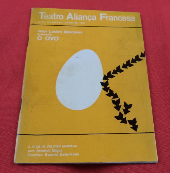 Arte . Programa/opúsculo teatral original da peça Amor sem Des foto 5