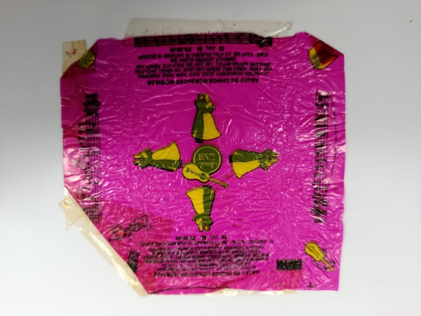 Arte . Zig-Zag Embalagem Antiga Chocolate Lacta 1992No Estado. foto 2