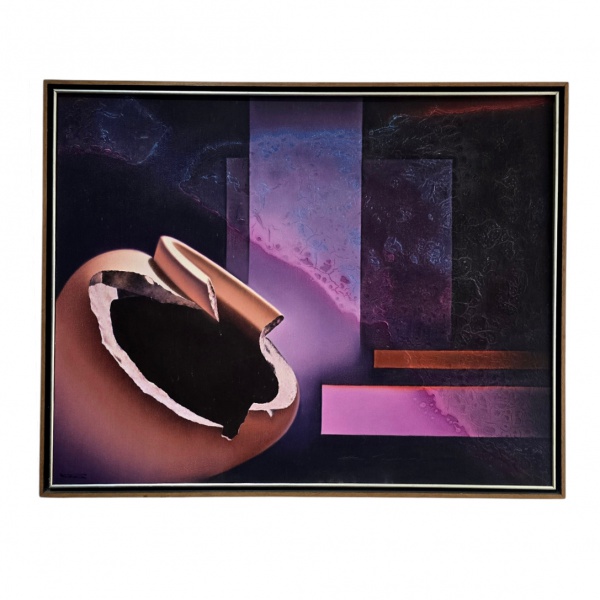 Arte . MONICA NADOR. Abstrato, OST, Assinado no verso, 2,58 x foto 2