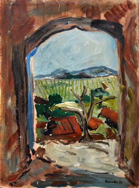 Arte . Nicola A. Facchinetti, Panorama da Lagoa Rodrigo de Fre foto 5