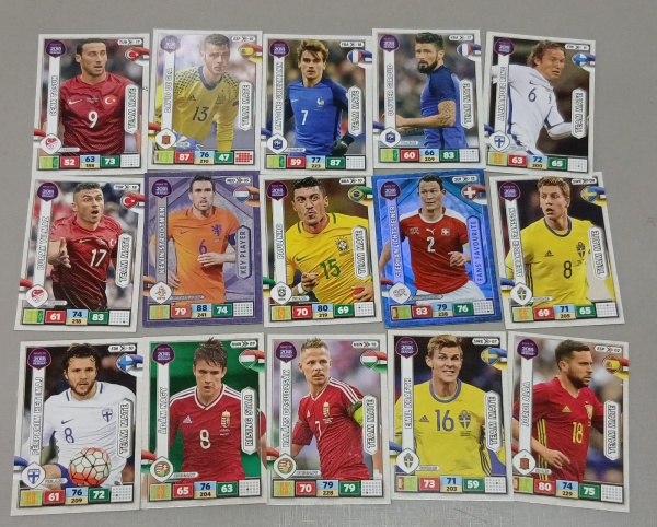 Joias . Lote com 15 Cards Colecionaveis Road to 2018 Fifa Copa foto 4