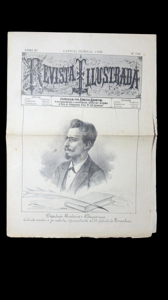 Joias . Revista Ilustrada de Ângelo Agostini - Anno 21 - Capital Federal, ano 1896 - Nº ...