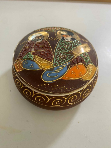 Joias . Lindissimo vaso japones em porcelana Celadon medindo foto 8