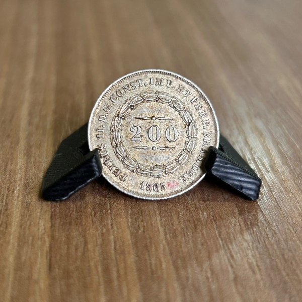Joias . Brasil - 500 Réis De 1854, Prata 916, 6,37gr, 25,5mm - foto 1