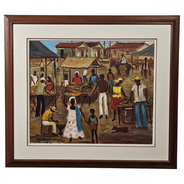 Gabriela Dantes - o.s.t. - 62 x 53 cm - assinado e datado 1976.
